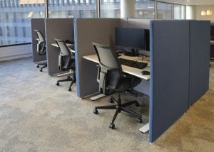 empty cubicles