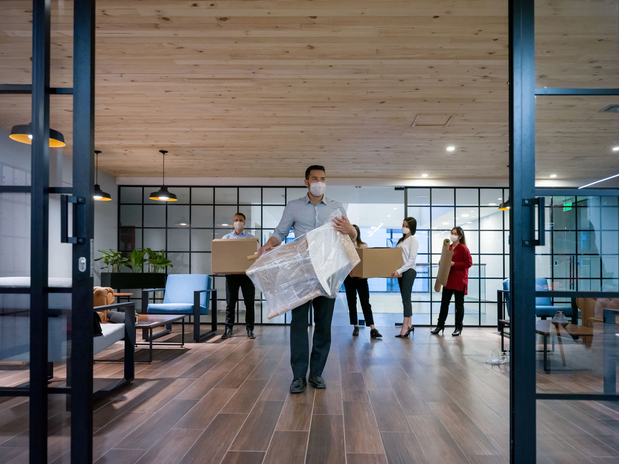 Employees moving offices during COVID